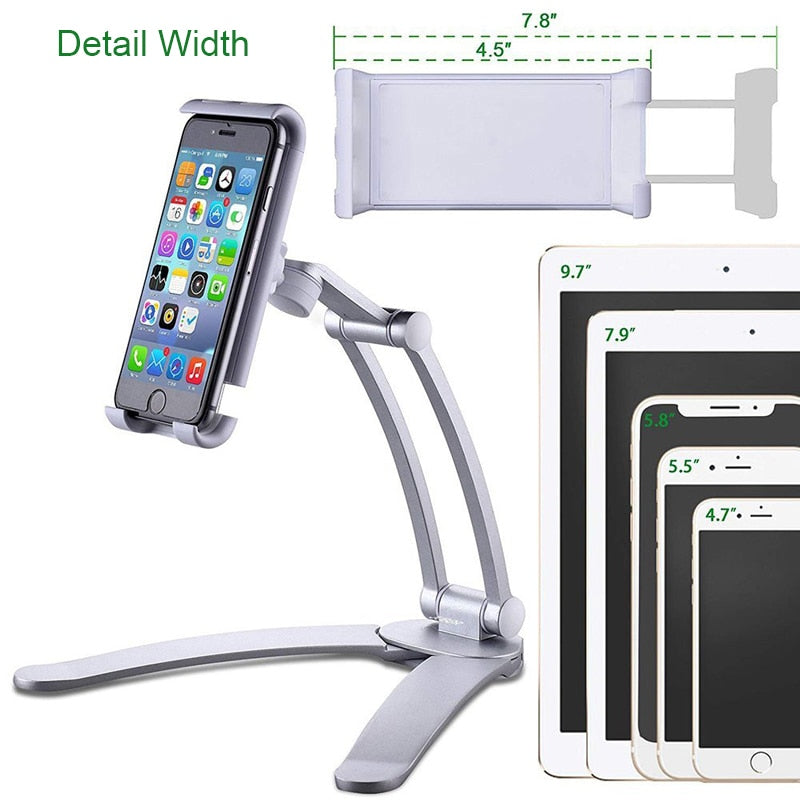 Tablet Stand Wall Desk Tablet Mount Holder - TurboRobot